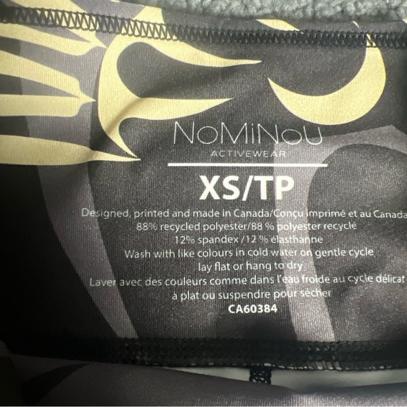 NoMiNoU Leggings Eagle Athleisure Sporty Yoga Pants XS - Picture 8 of 10